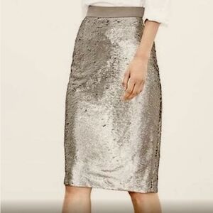 Banana Republic Sequin Pencil Skirt